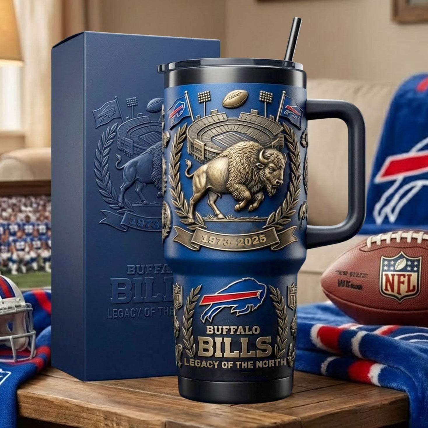BFBL 40oz Tumbler With Handle TNSM