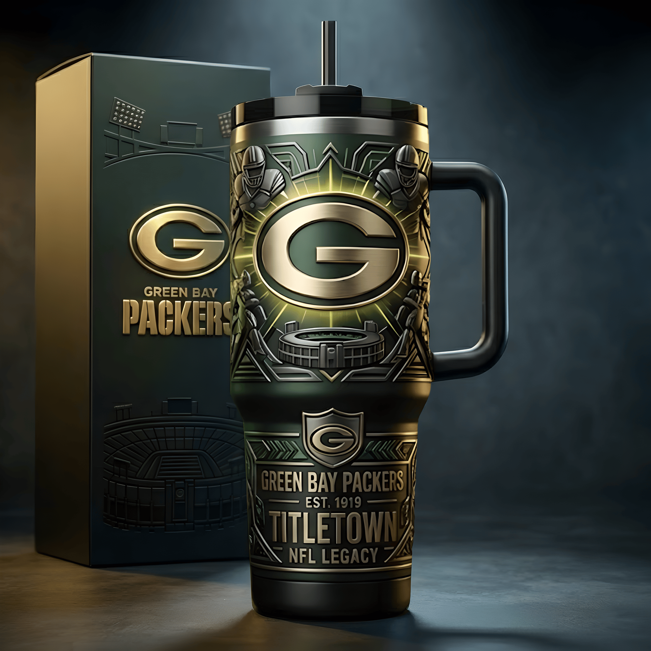 GBP 40oz Tumbler With Handle PDL