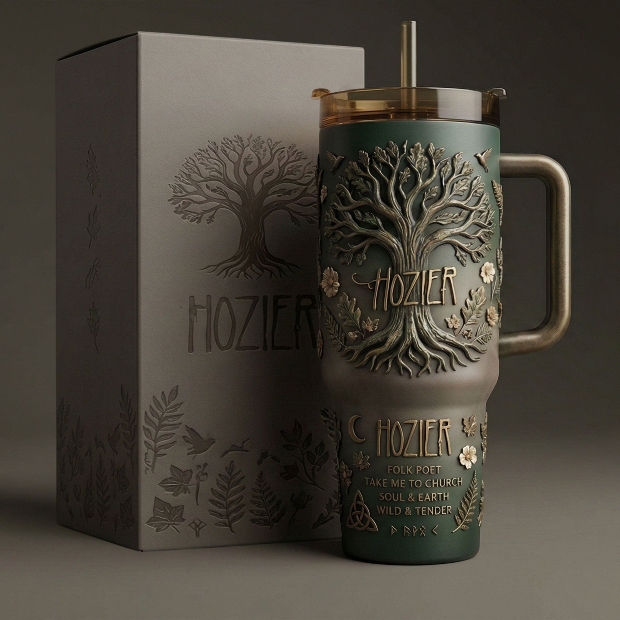 HZR 40oz Tumbler With Handle HTTT