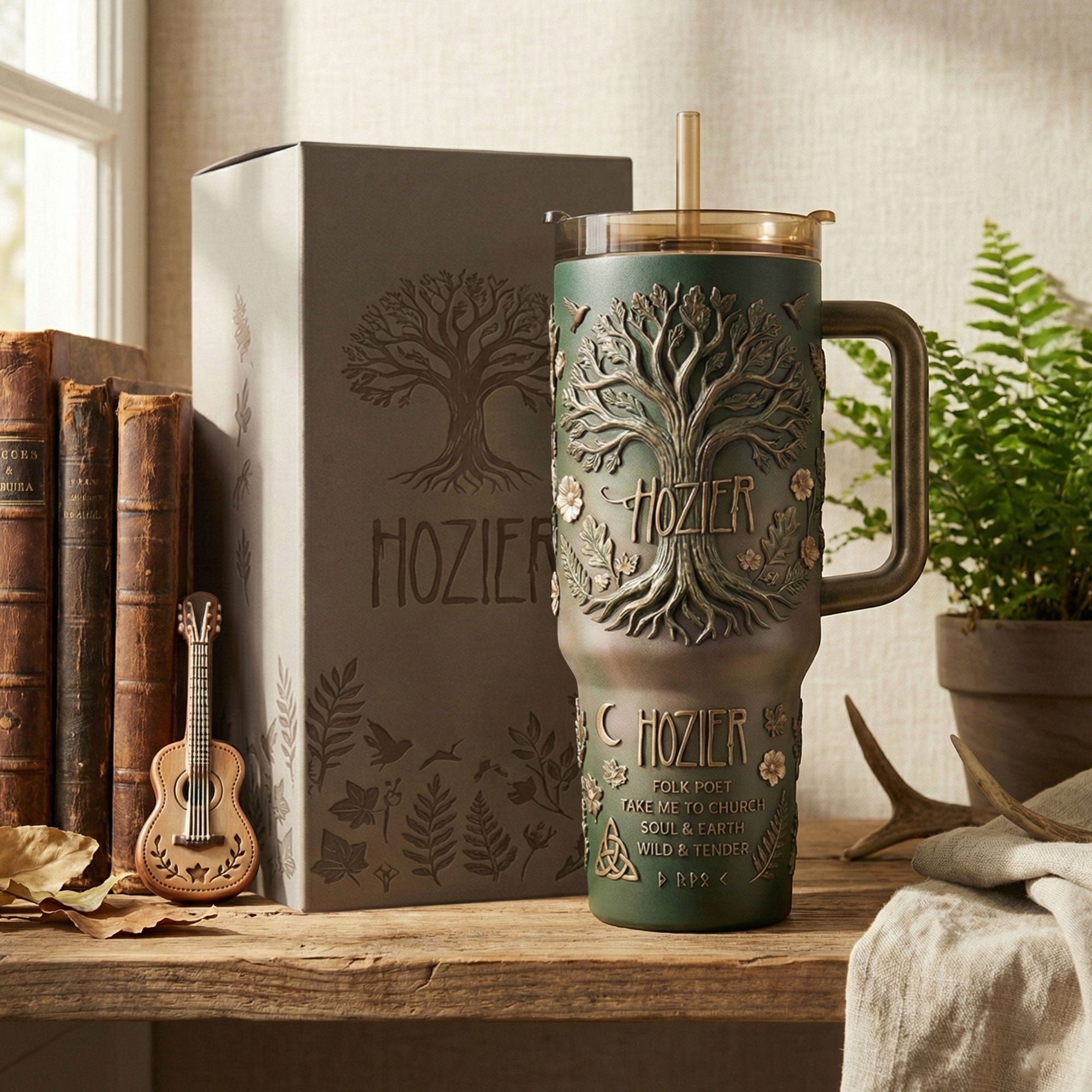 HZR 40oz Tumbler With Handle HTTT