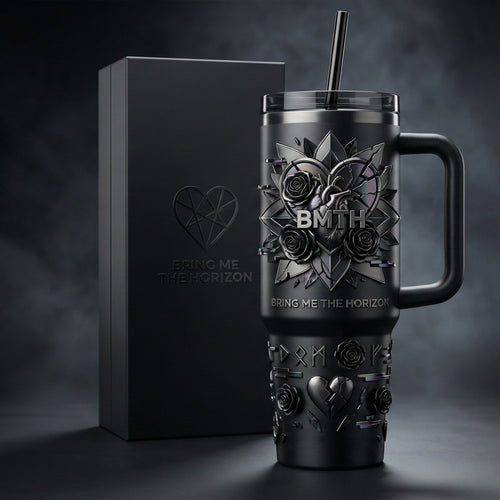 BMTH 40oz Tumbler With Handle HTTT