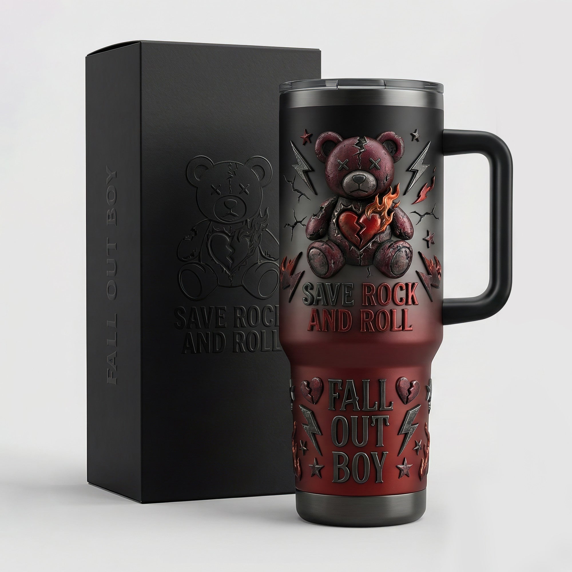 FOB 40oz Tumbler With Handle HTTT
