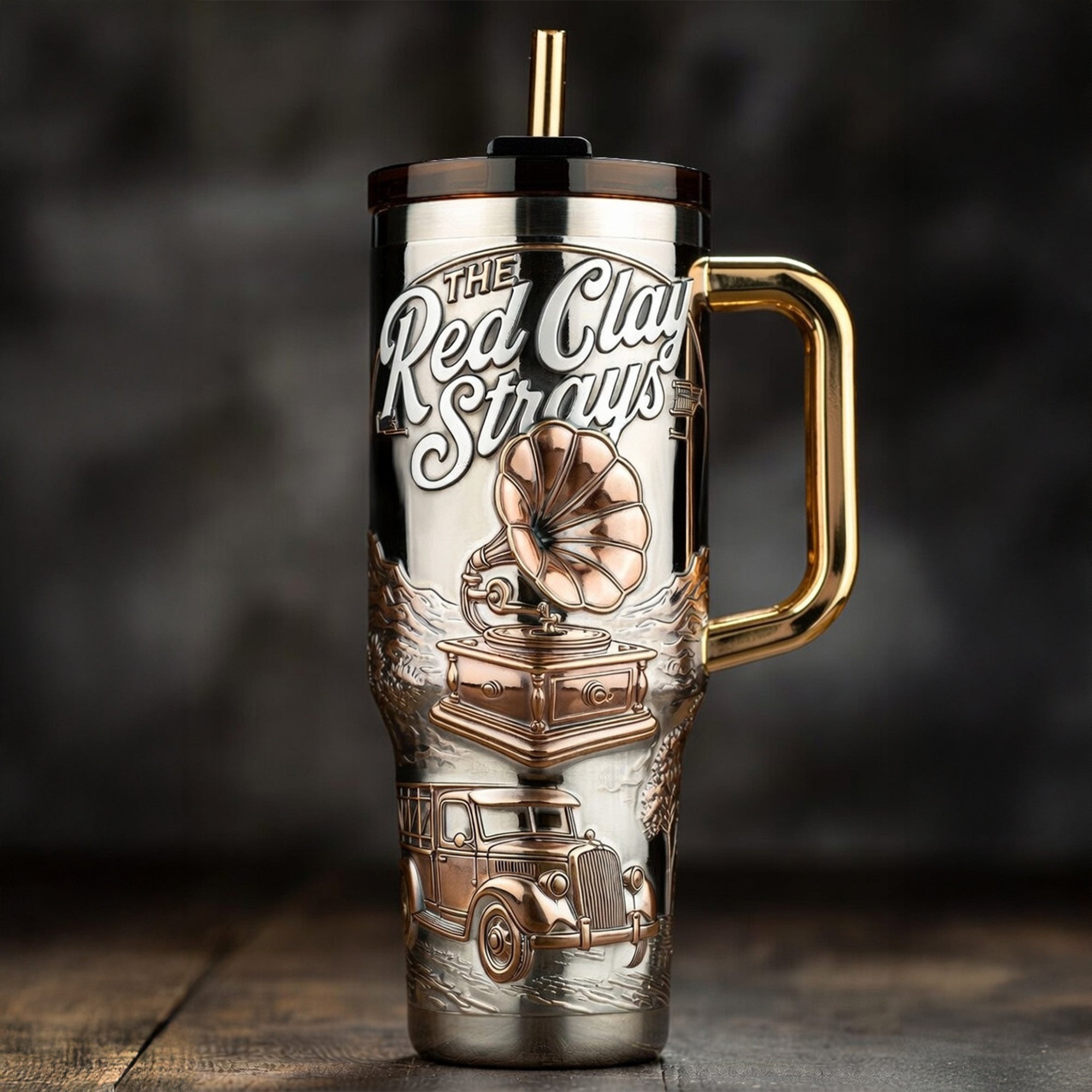 TRCS 40oz Tumbler With Handle HTTT