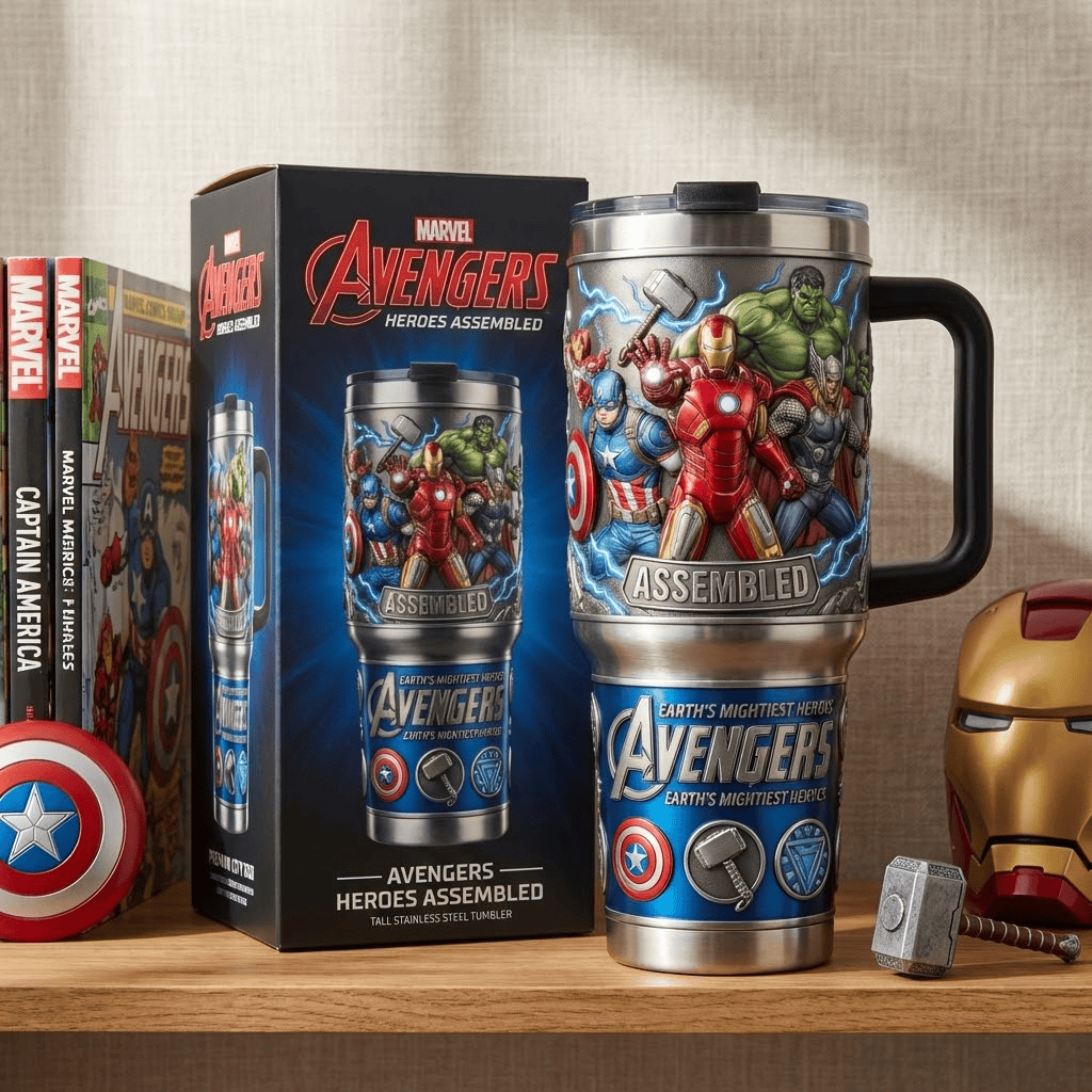 AVG 40oz Tumbler With Handle PDL