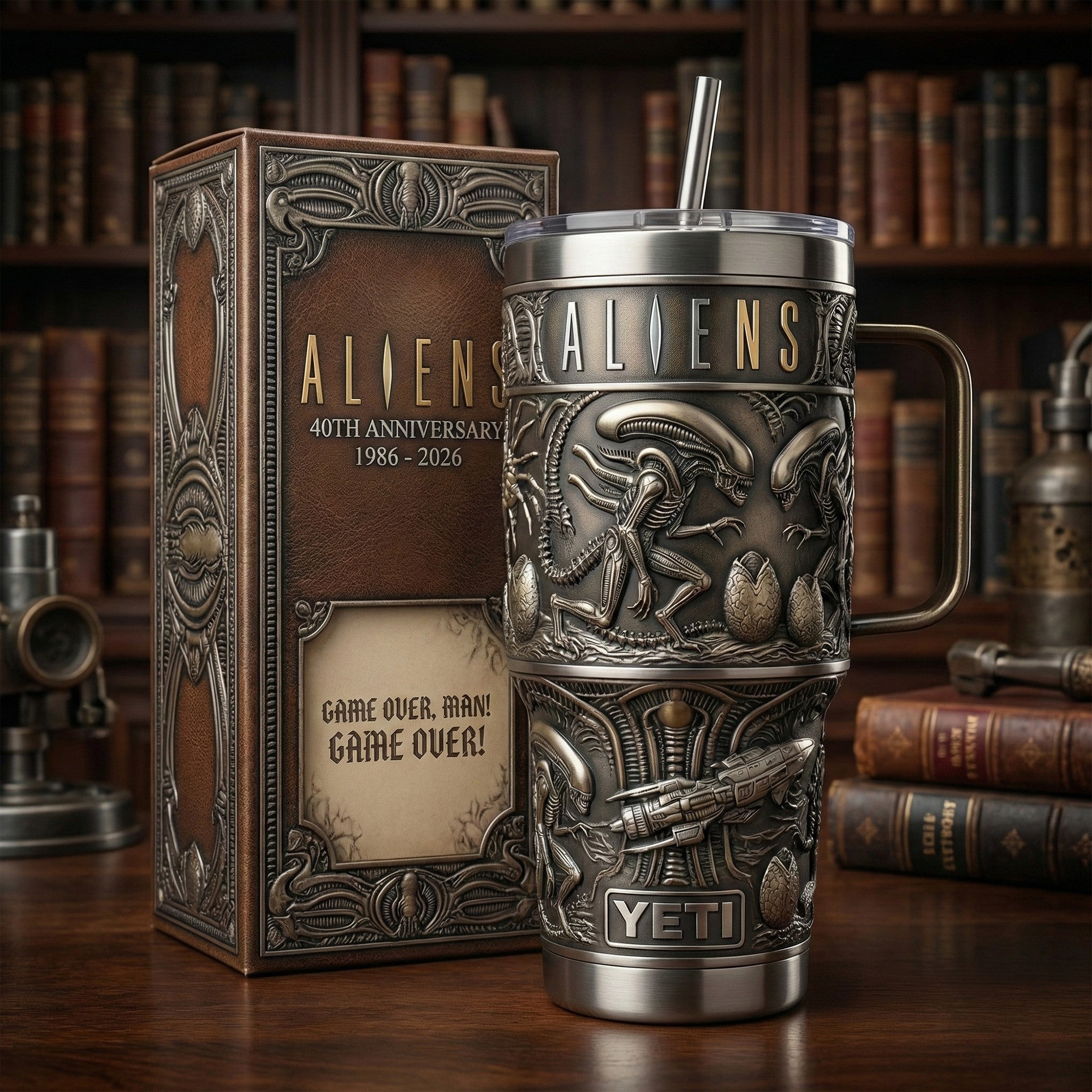 ALE 40oz Tumbler With Handle LNTH