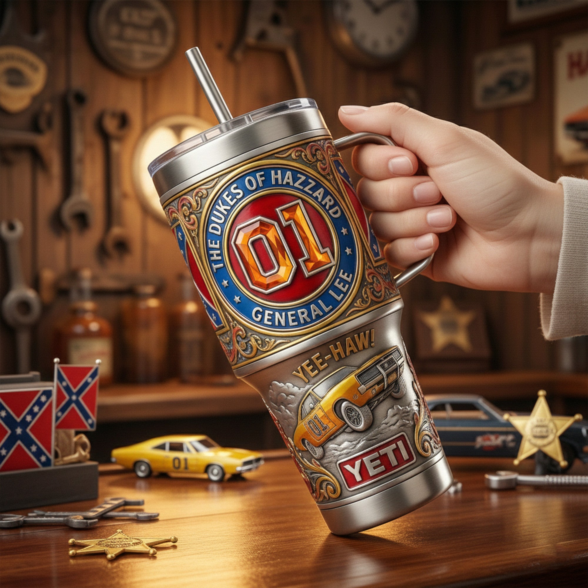 TDOH 40oz Tumbler With Handle LNTH