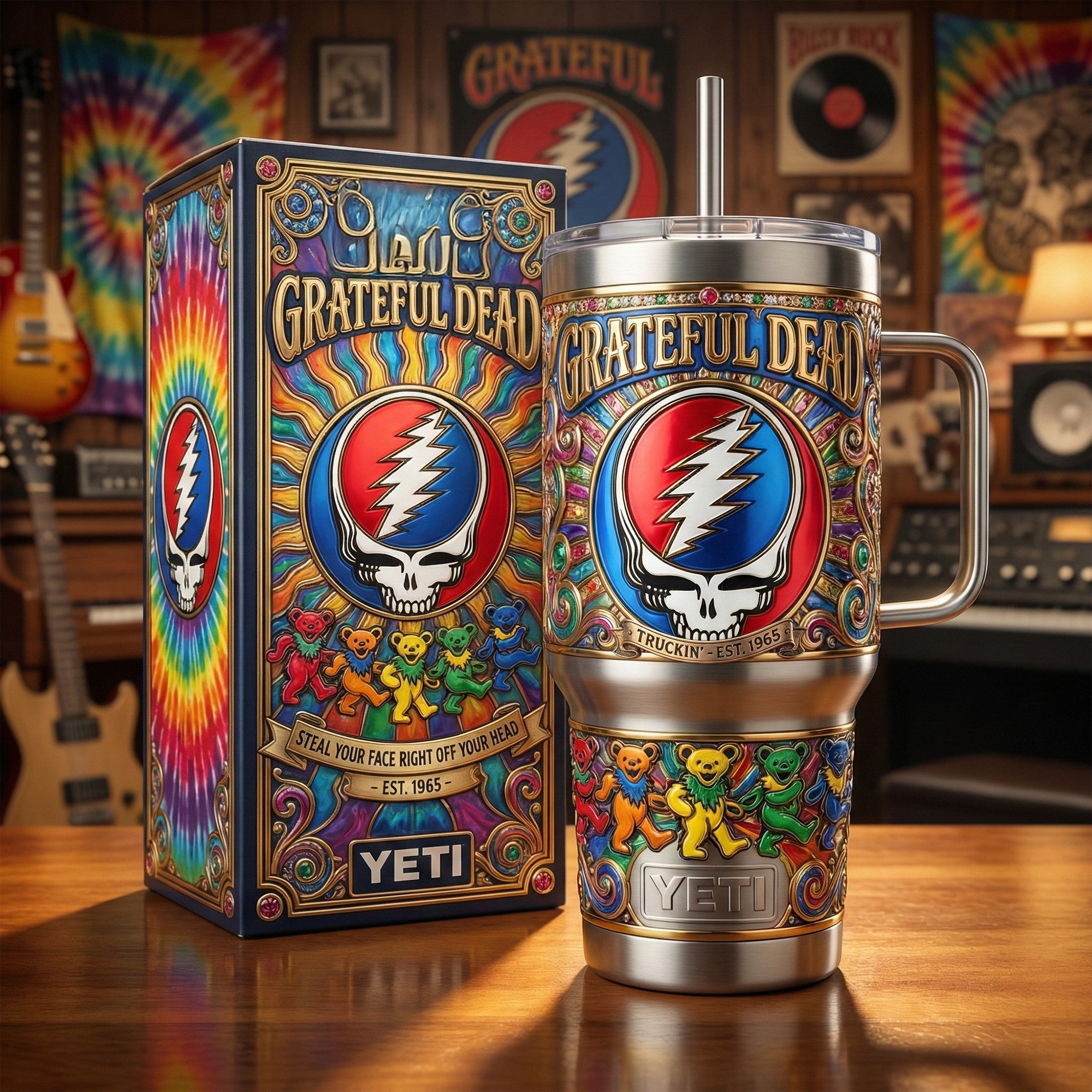 GRFD 40oz Tumbler With Handle LNTH
