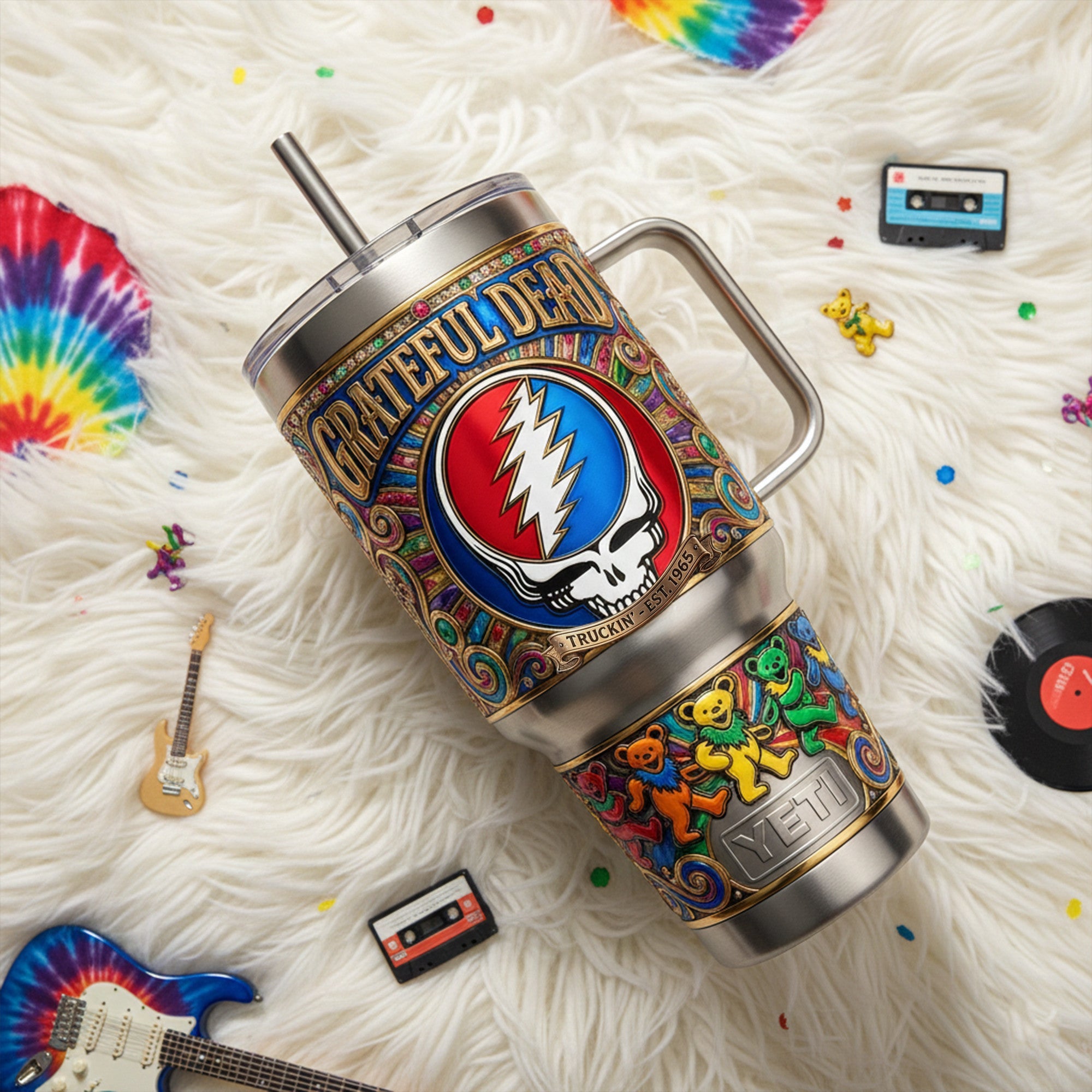 GRFD 40oz Tumbler With Handle LNTH