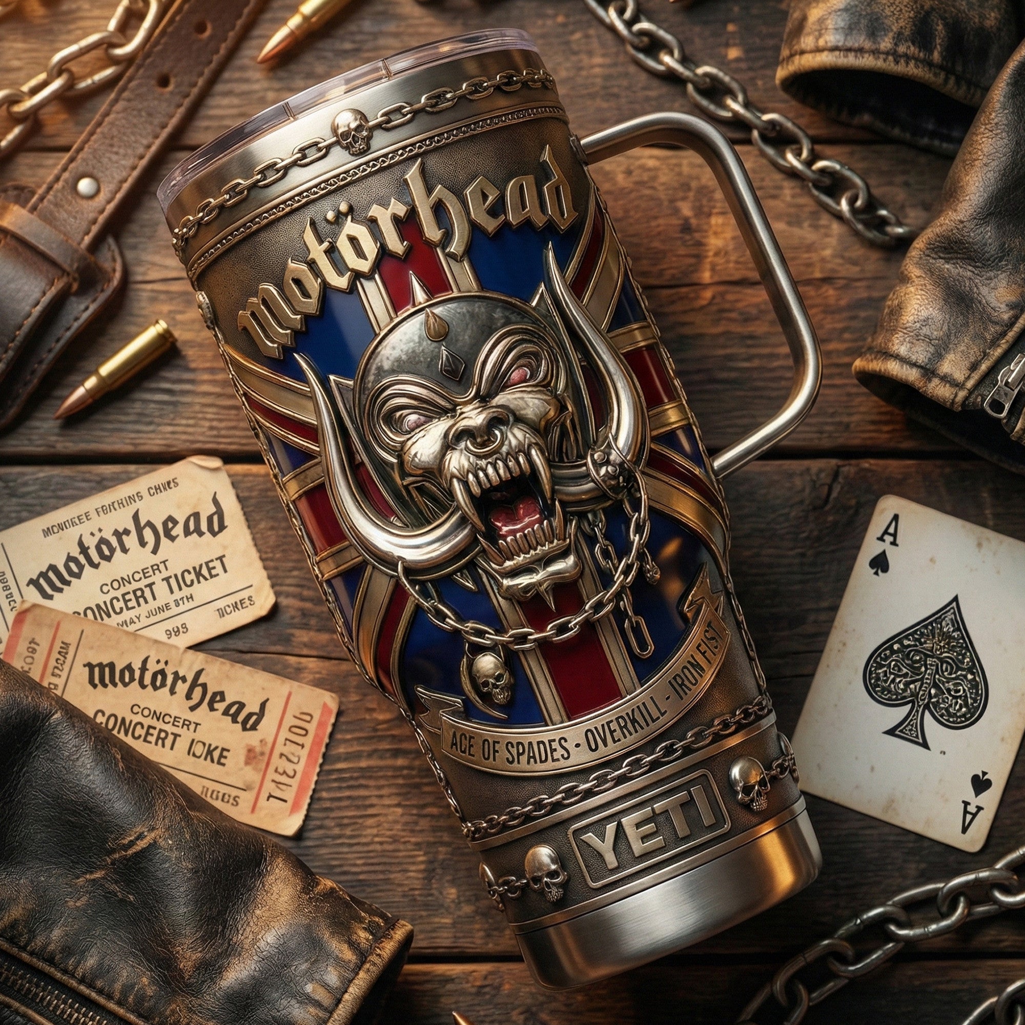 MTH 40oz Tumbler With Handle LNTH