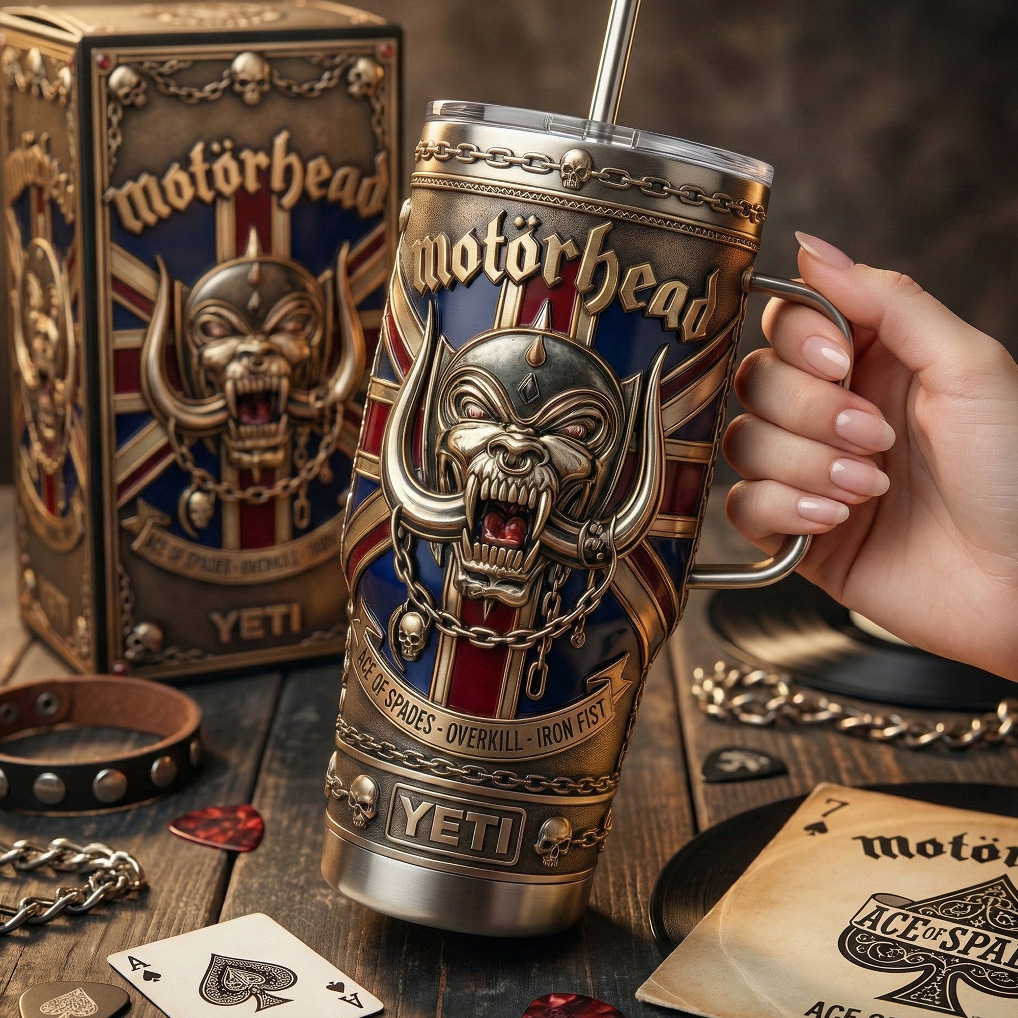 MTH 40oz Tumbler With Handle LNTH