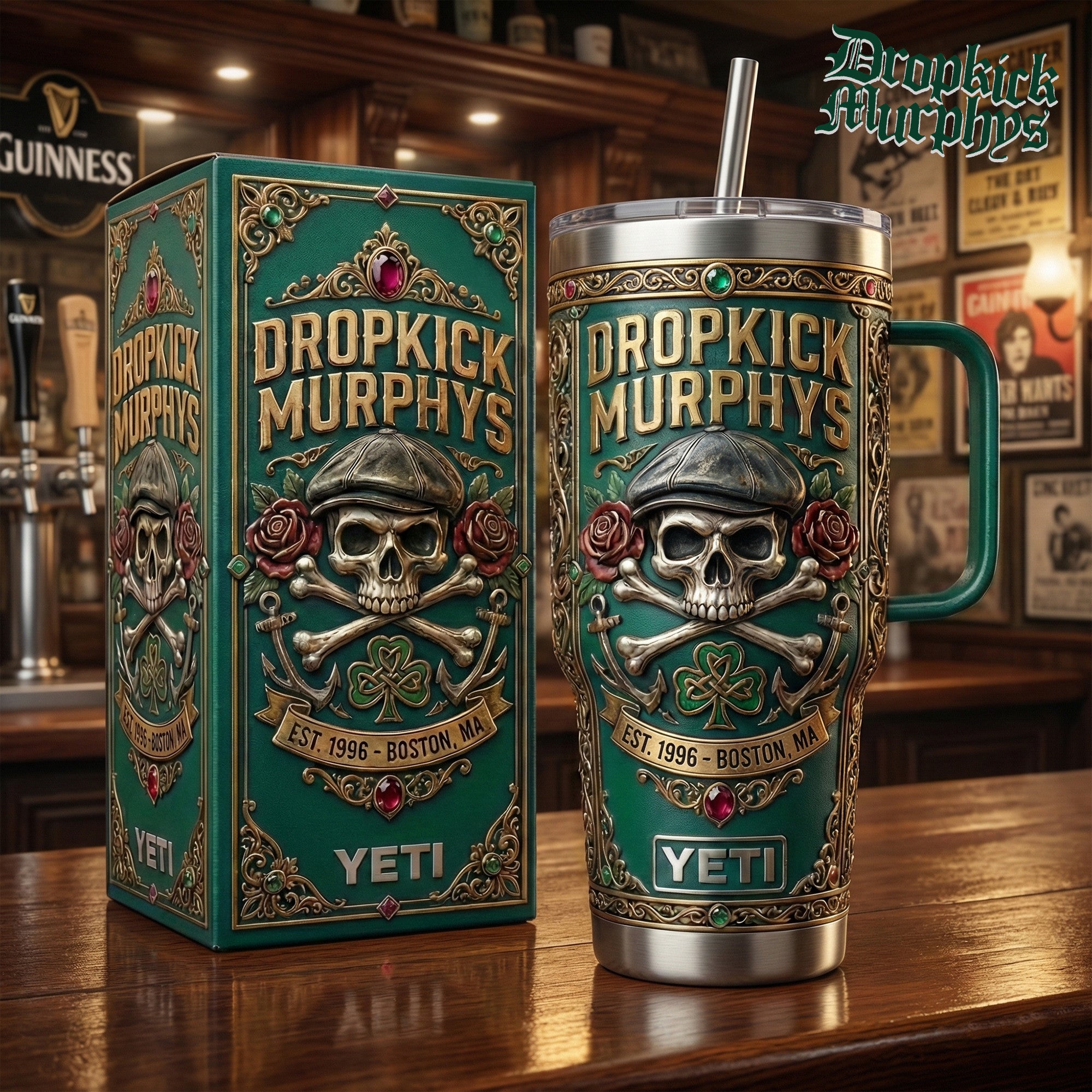 DKMP 40oz Tumbler With Handle LNTH