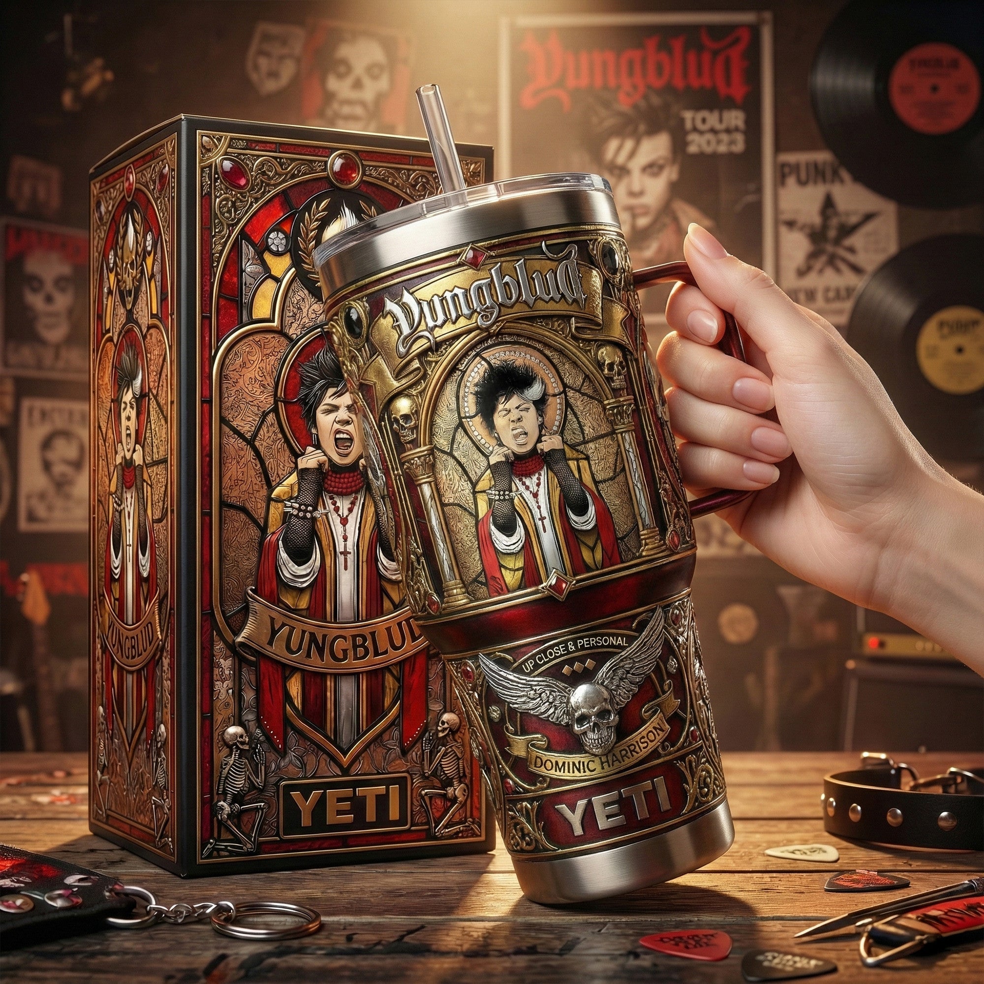 YBD 40oz Tumbler With Handle LNTH