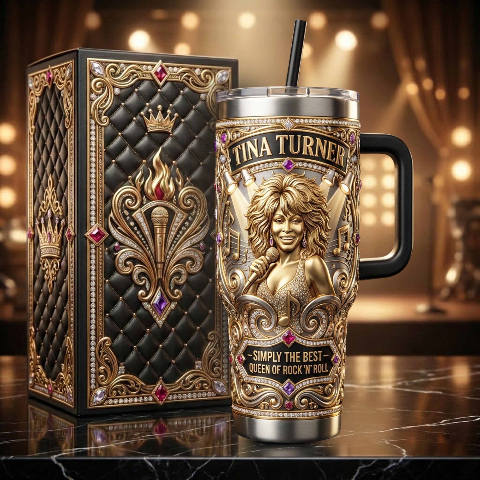 TNTN 40oz Tumbler With Handle HTTT