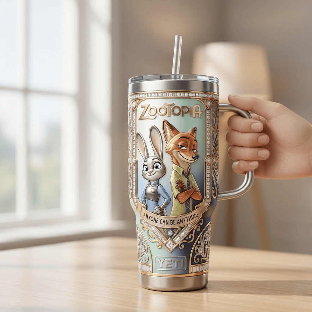 ZTPA 40oz Tumbler With Handle PDL