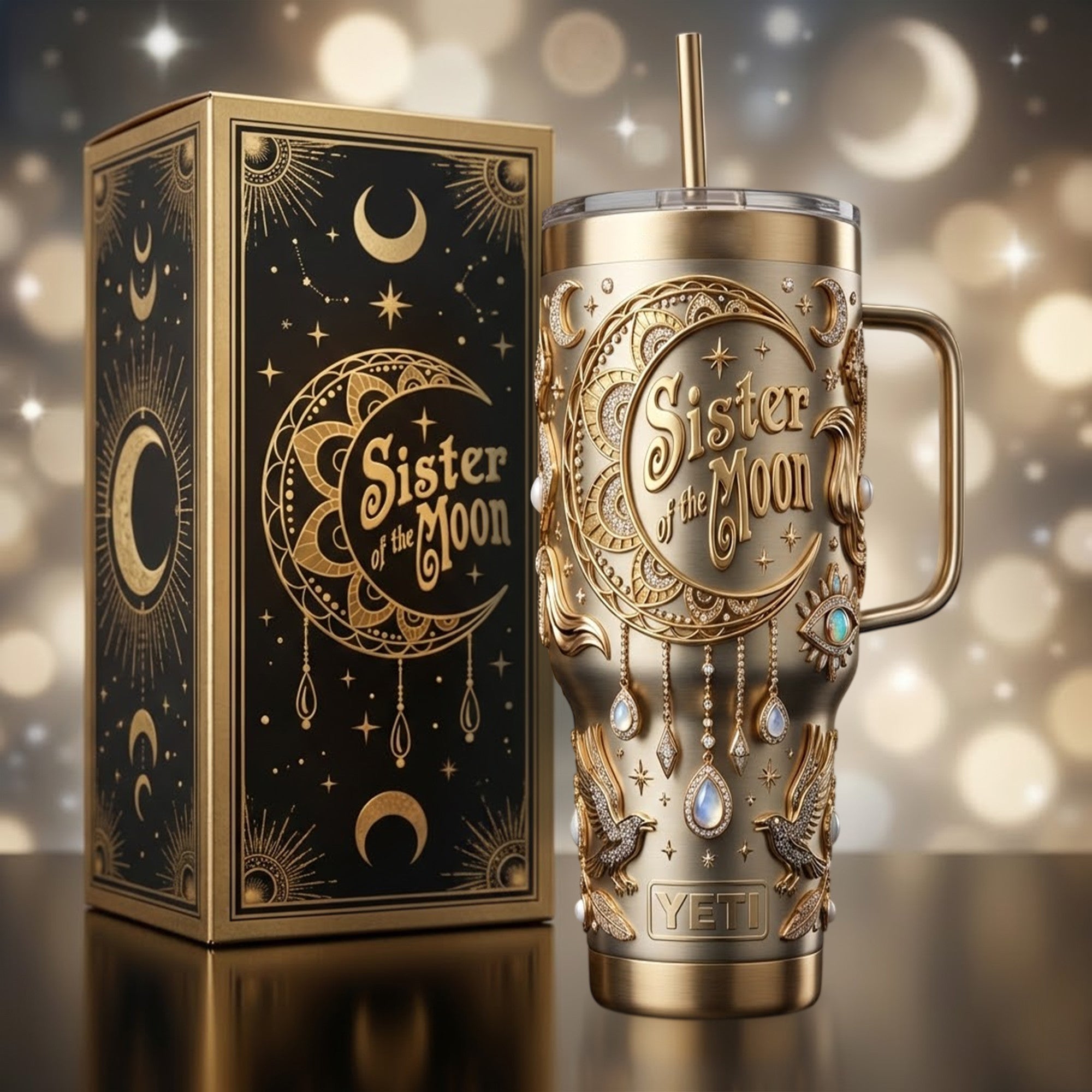 STNK 40oz Tumbler With Handle TNSM