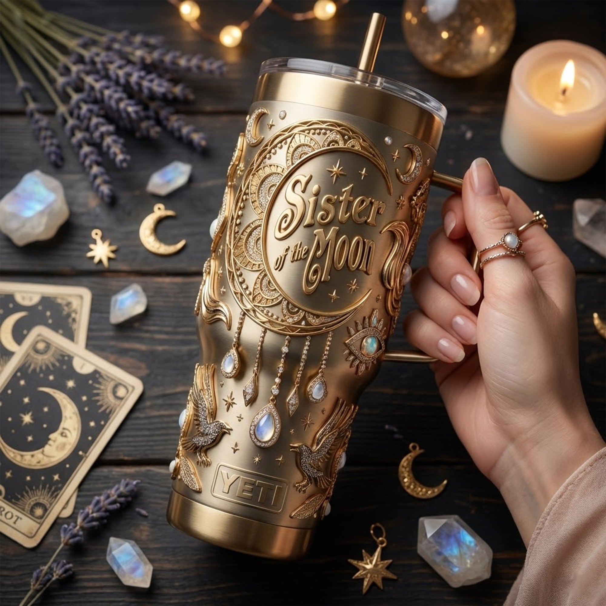 STNK 40oz Tumbler With Handle TNSM