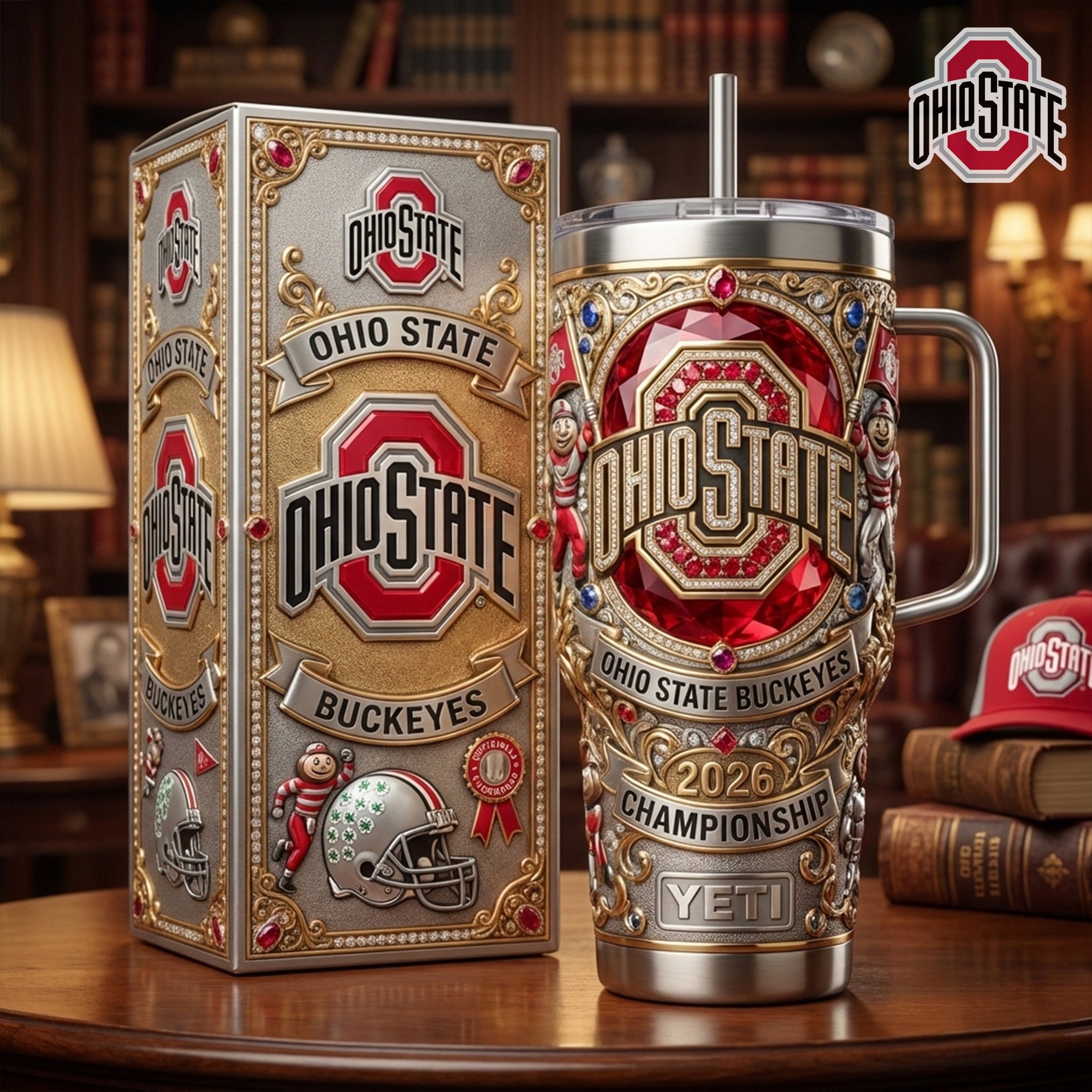 OSB 40oz Tumbler With Handle LNTH
