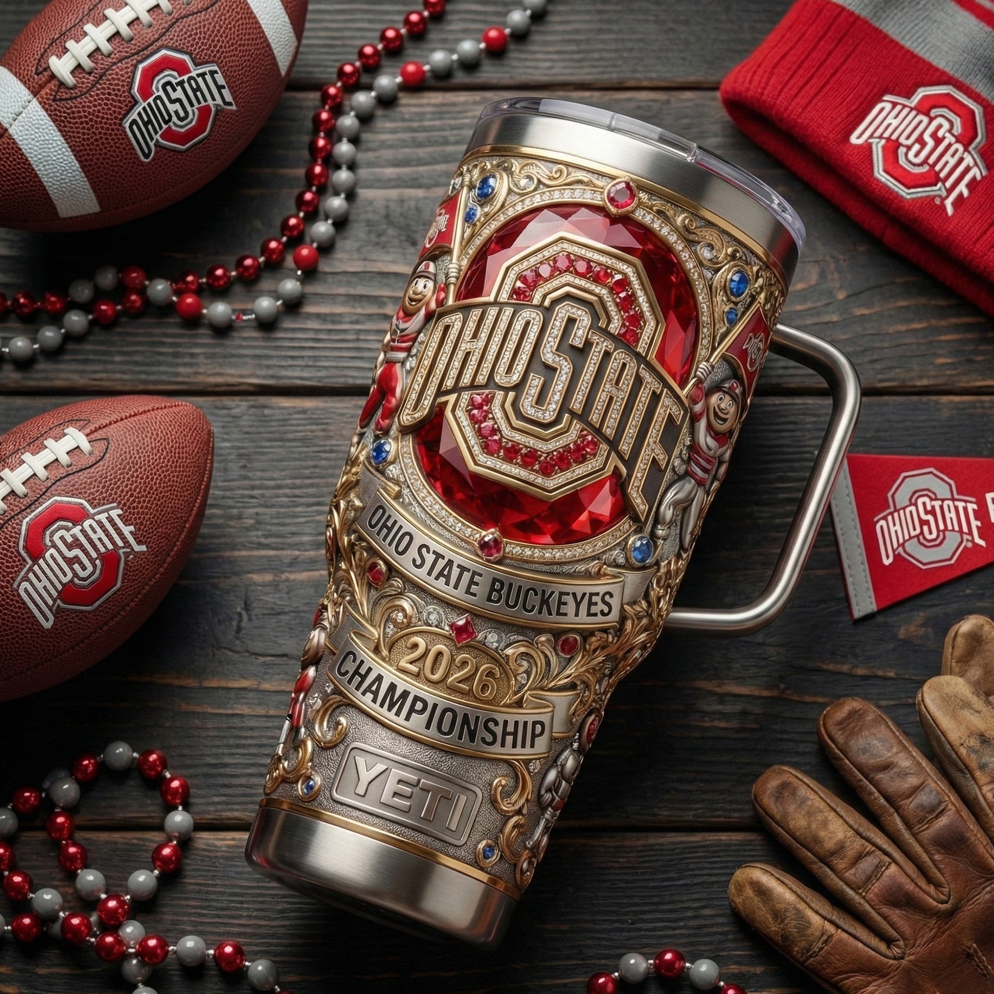 OSB 40oz Tumbler With Handle LNTH