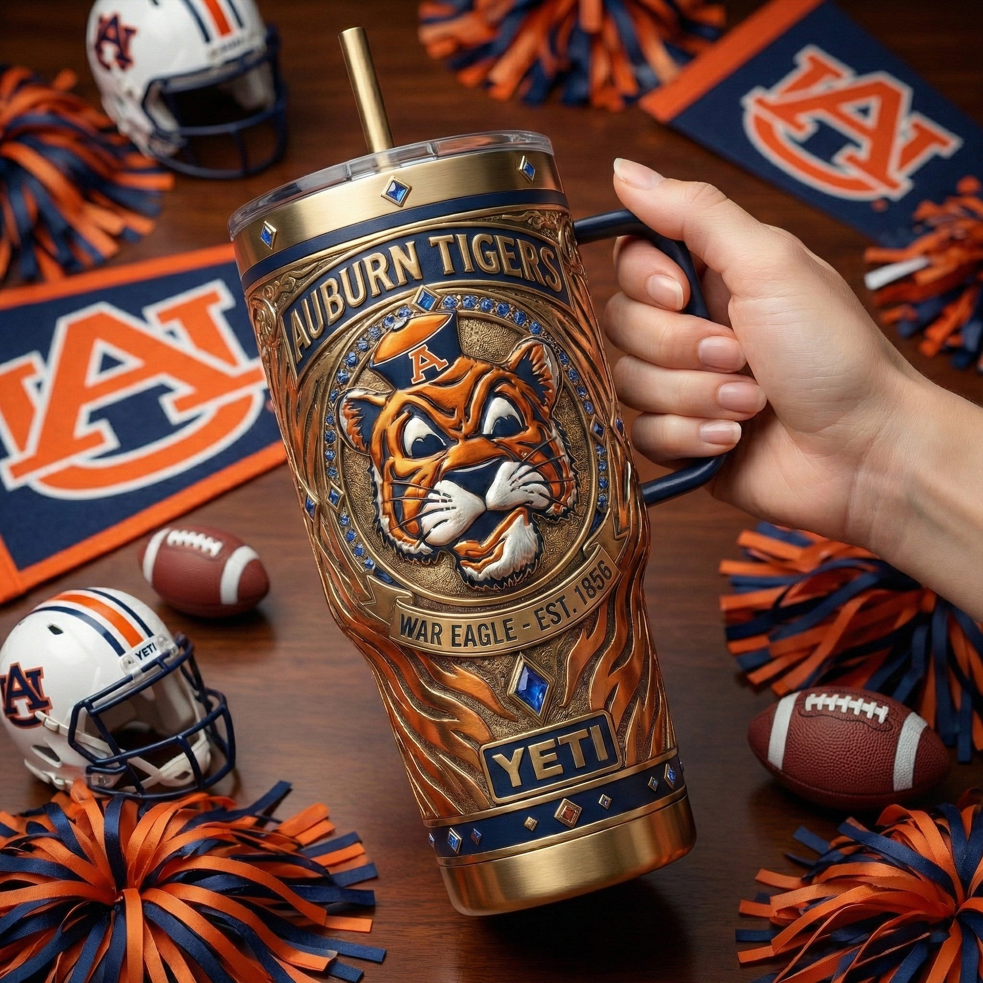 ABTG 40oz Tumbler With Handle LNTH