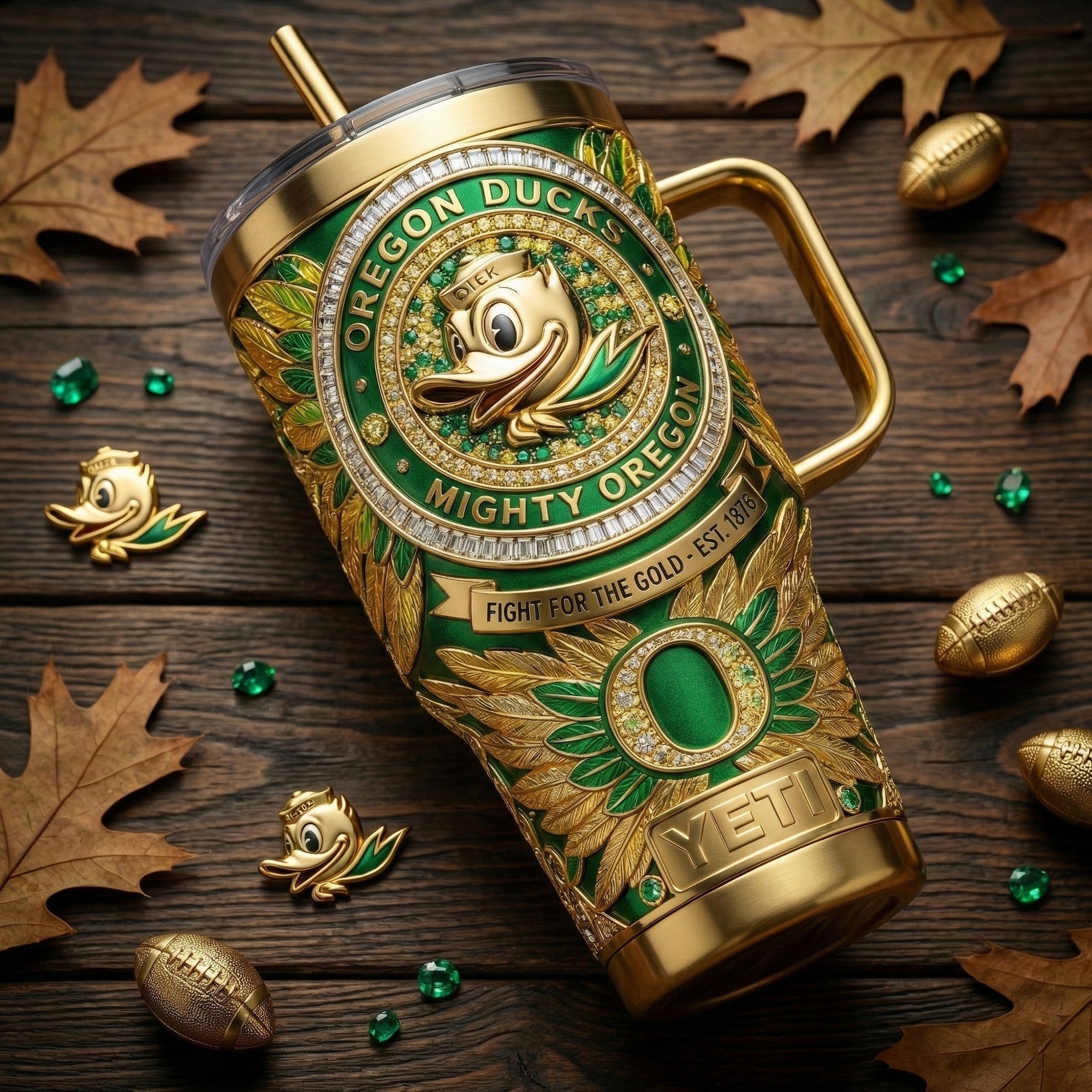 ORD 40oz Tumbler With Handle LNTH