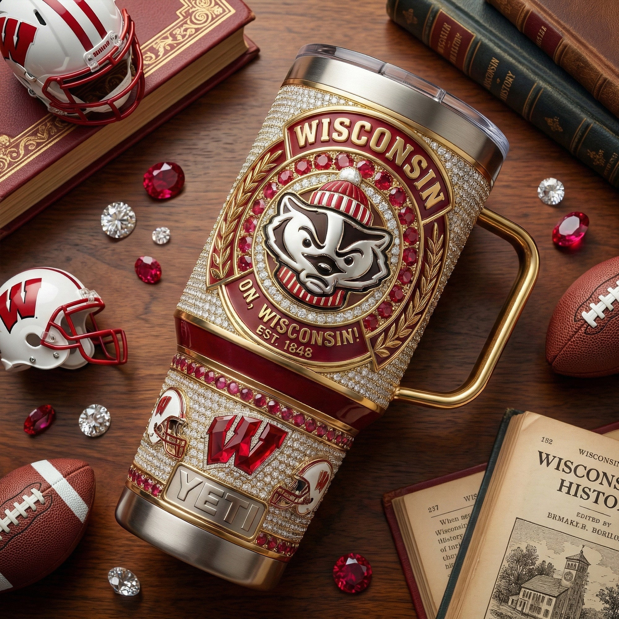 WBG 40oz Tumbler With Handle LNTH