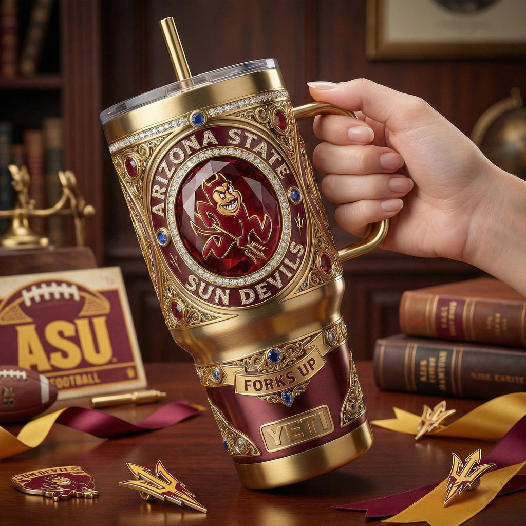 ASSD 40oz Tumbler With Handle LNTH