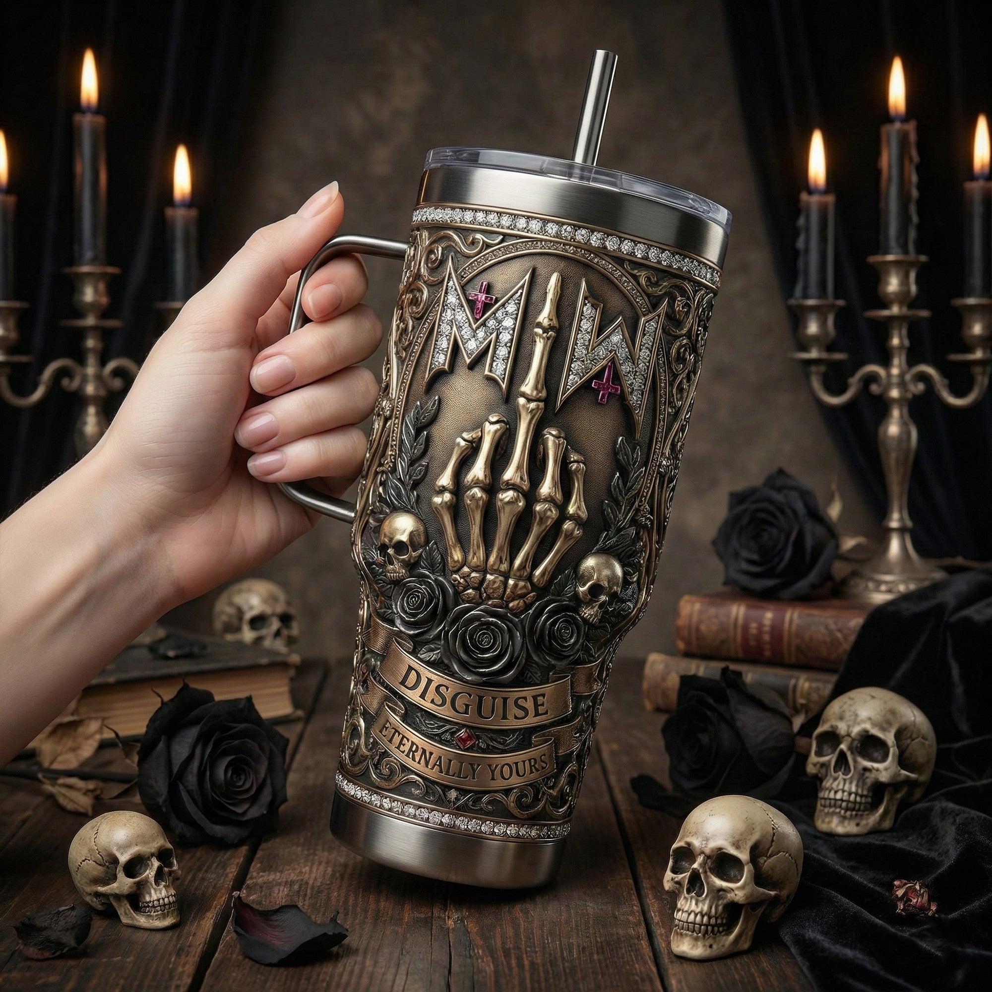 MOW 40oz Tumbler With Handle LNTH