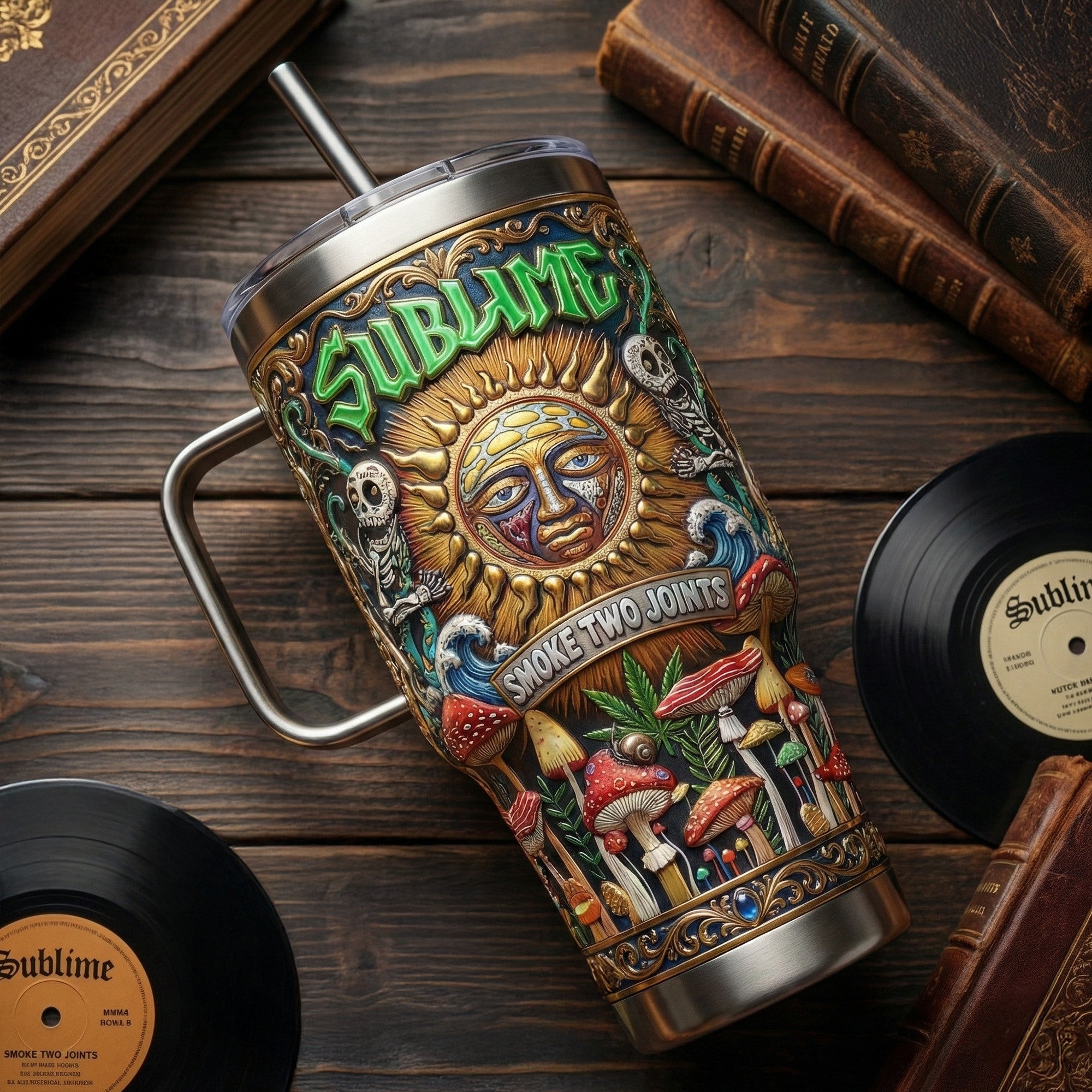 SLM 40oz Tumbler With Handle LNTH