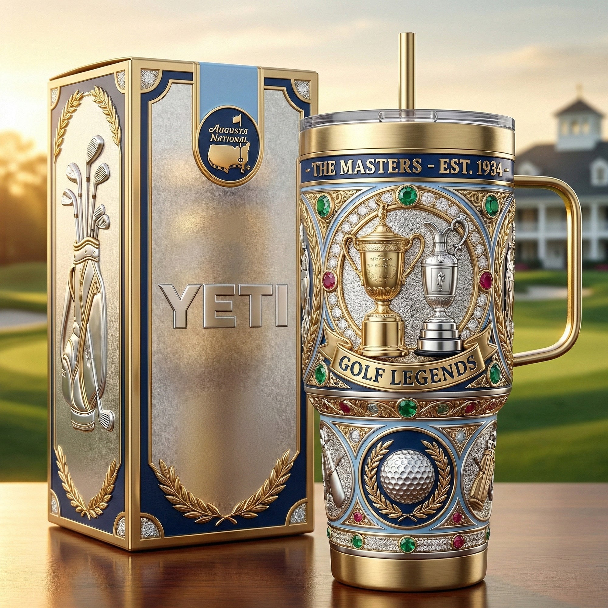 GOLF 40oz Tumbler With Handle LNTH