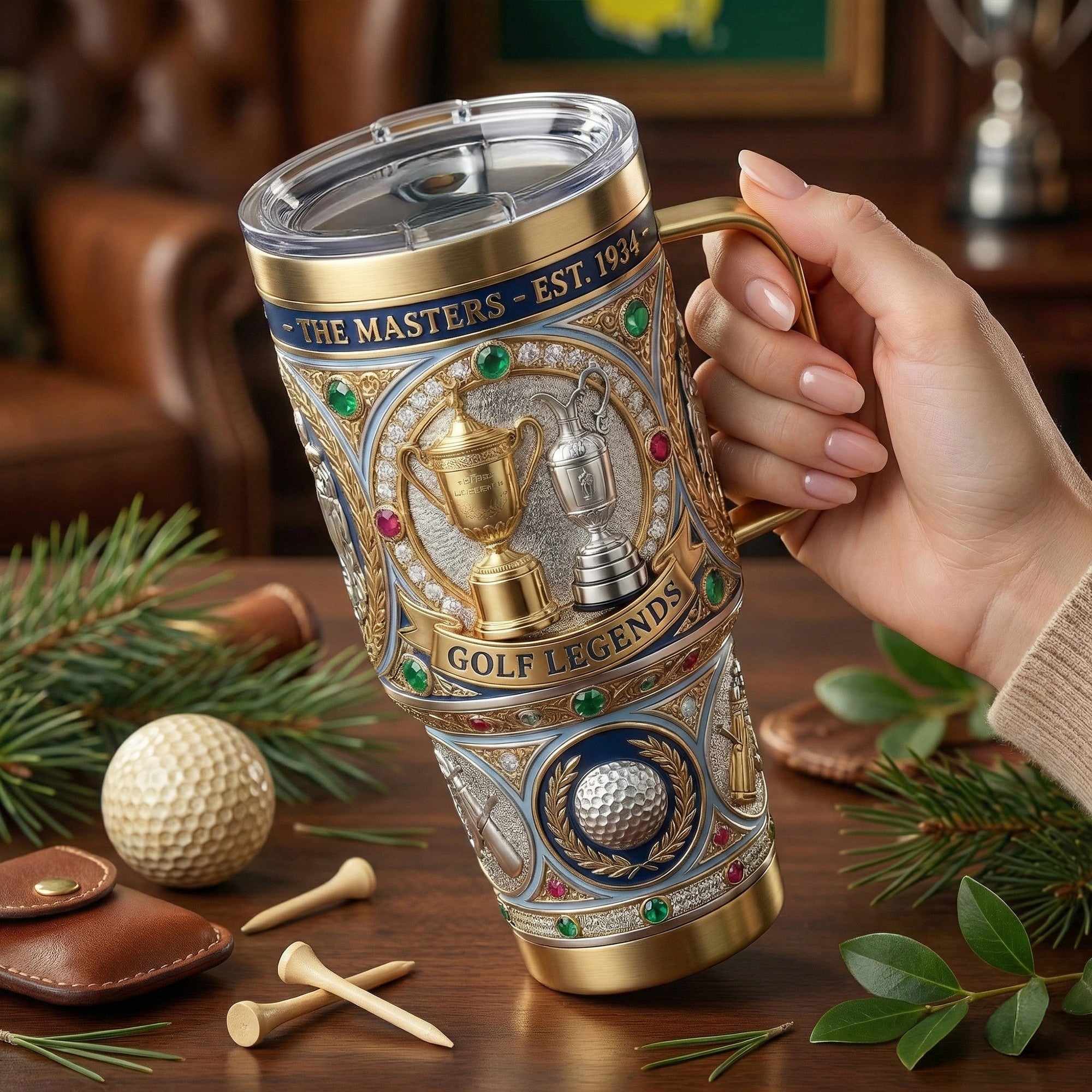 GOLF 40oz Tumbler With Handle LNTH
