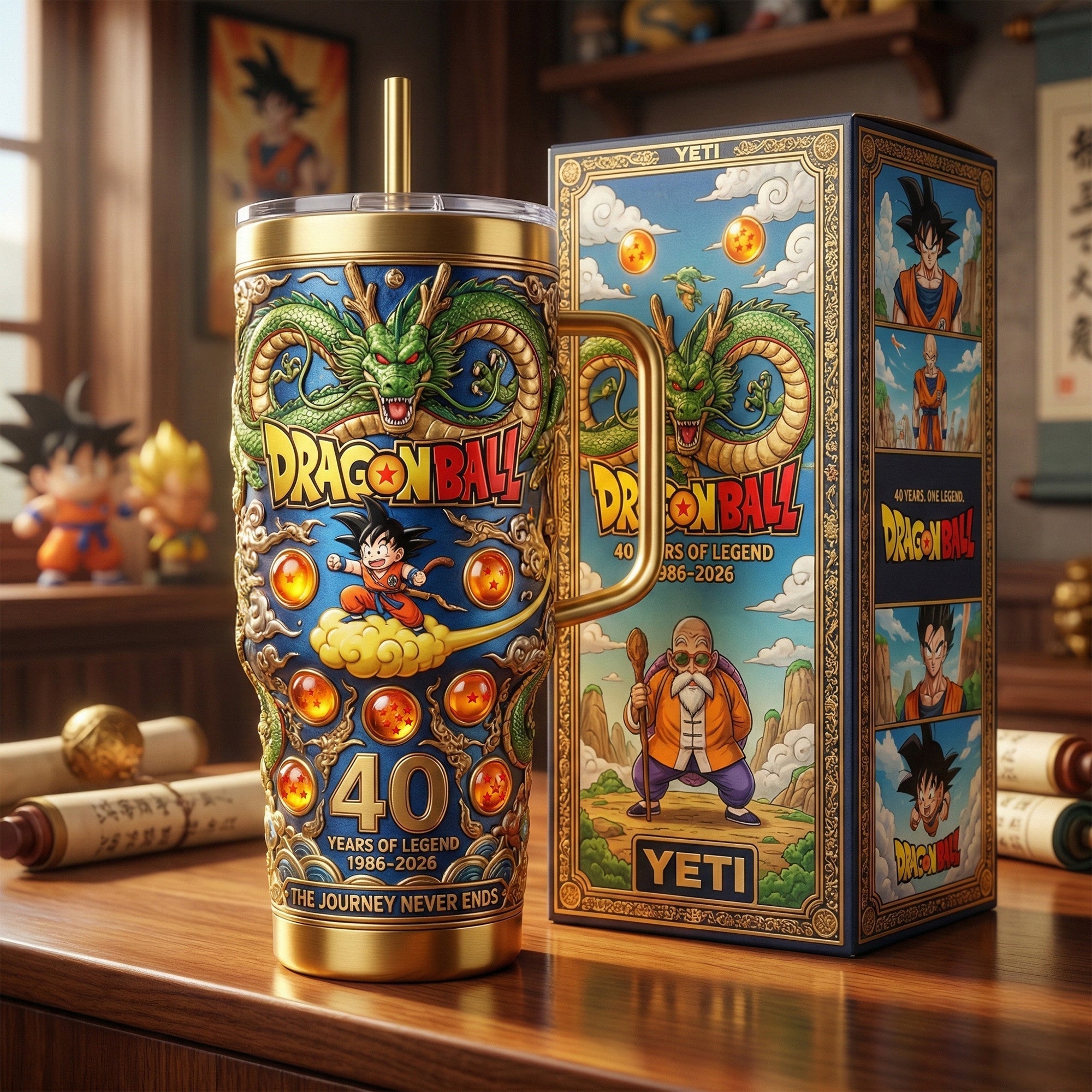 DGBL 40oz Tumbler With Handle LNTH