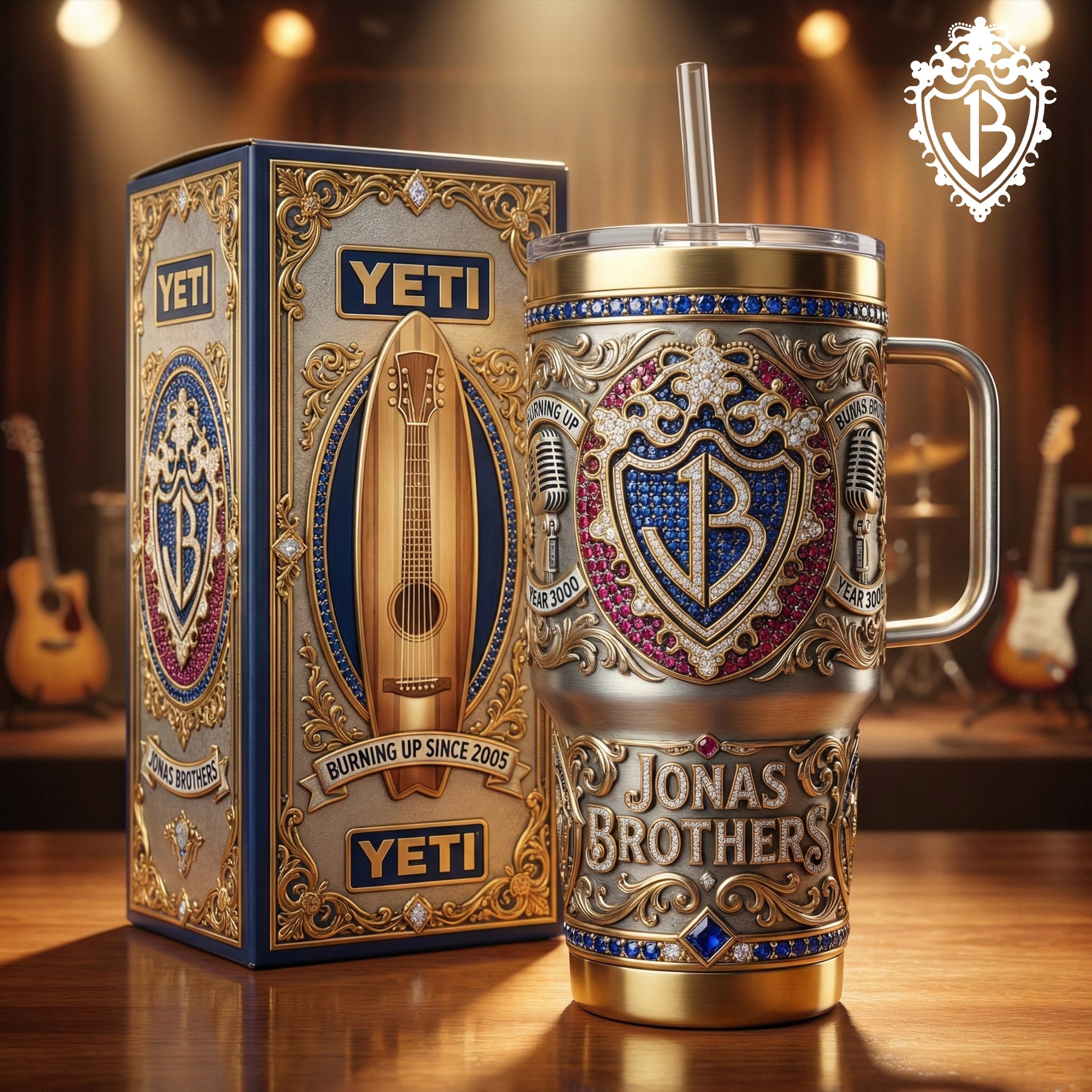 JNB 40oz Tumbler With Handle LNTH