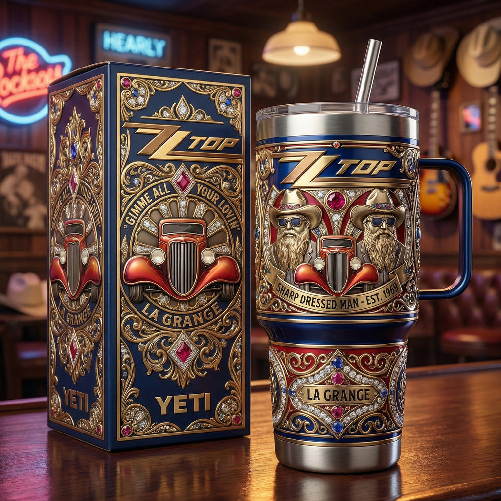 ZZT 40oz Tumbler With Handle LNTH