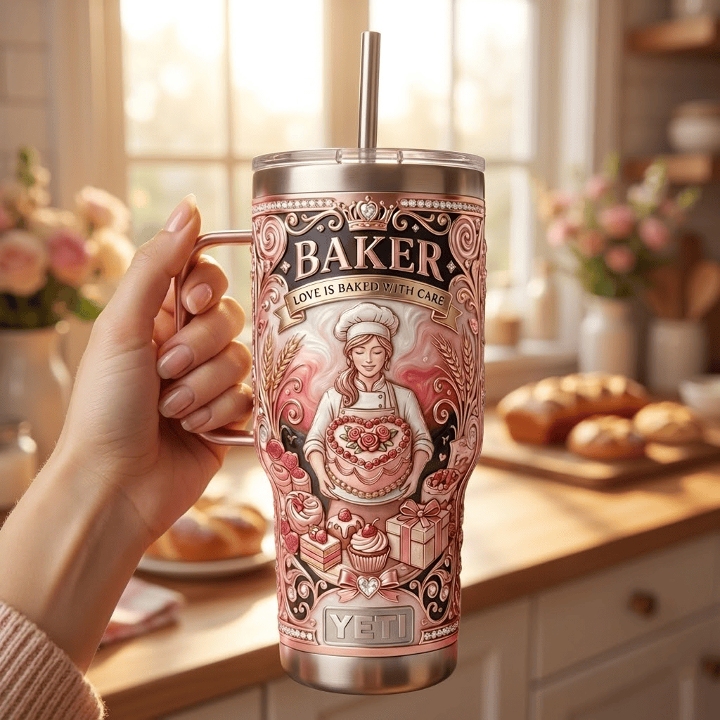 BKR 40oz Tumbler With Handle PDL