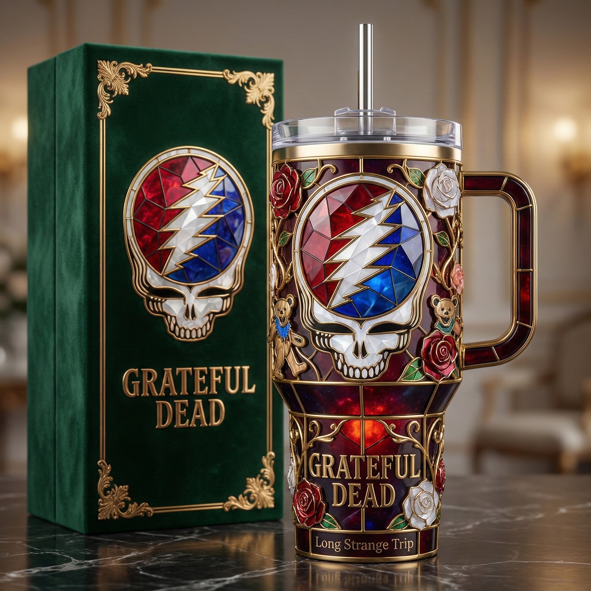 GRFD 40oz Tumbler With Handle DAT