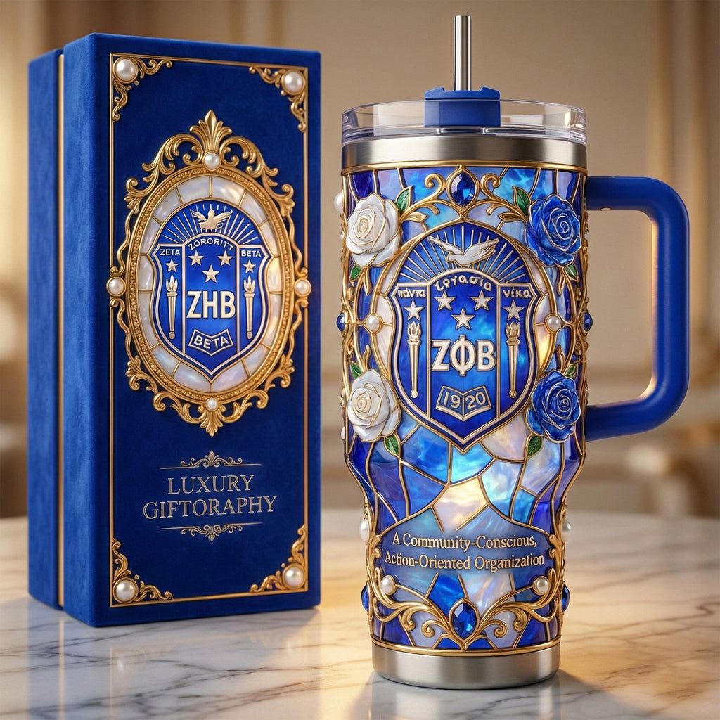 ZPB 40oz Tumbler With Handle DAT