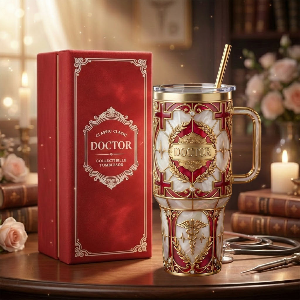 Doctor 40oz Tumbler With Handle HTTT