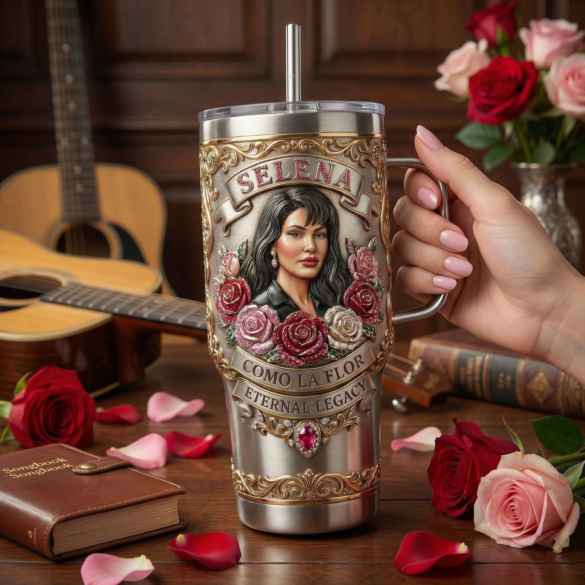 SQT 40oz Tumbler With Handle LNTH
