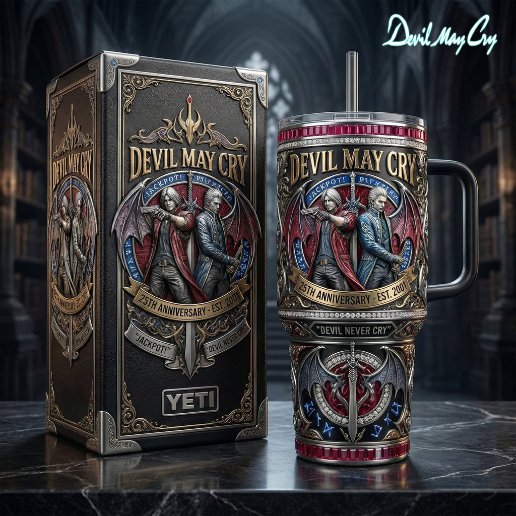 DMC 40oz Tumbler With Handle LNTH