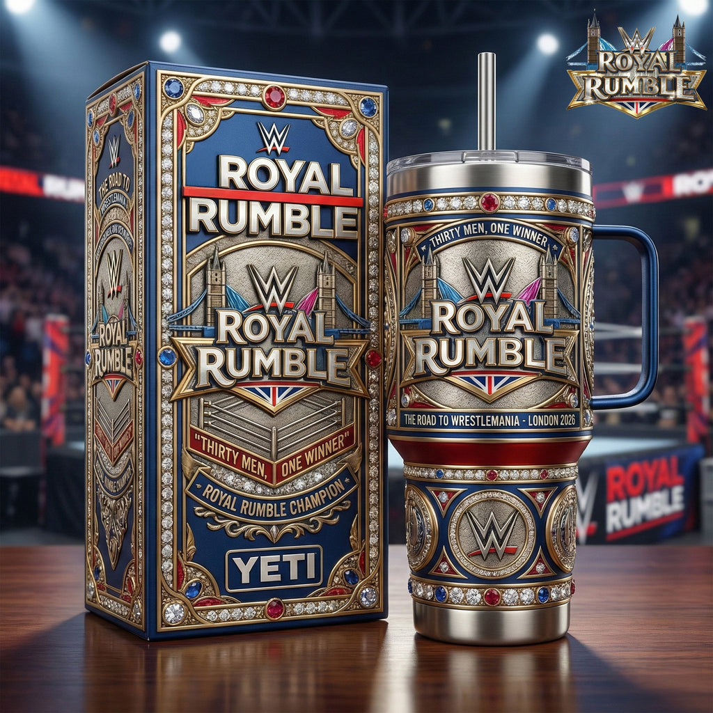 WWE 40oz Tumbler With Handle LNTH