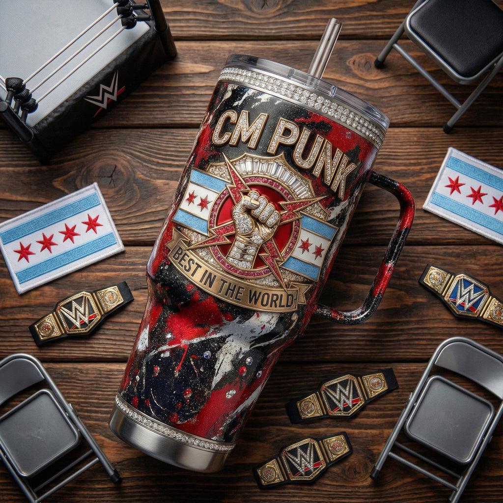 CMP 40oz Tumbler With Handle LNTH