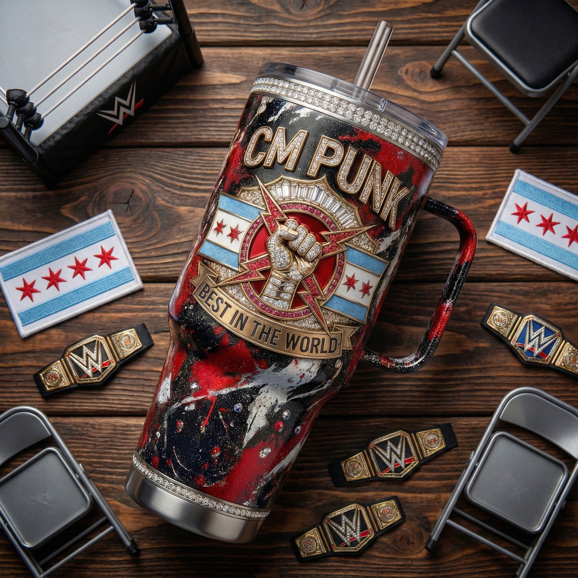 CMP 40oz Tumbler With Handle LNTH