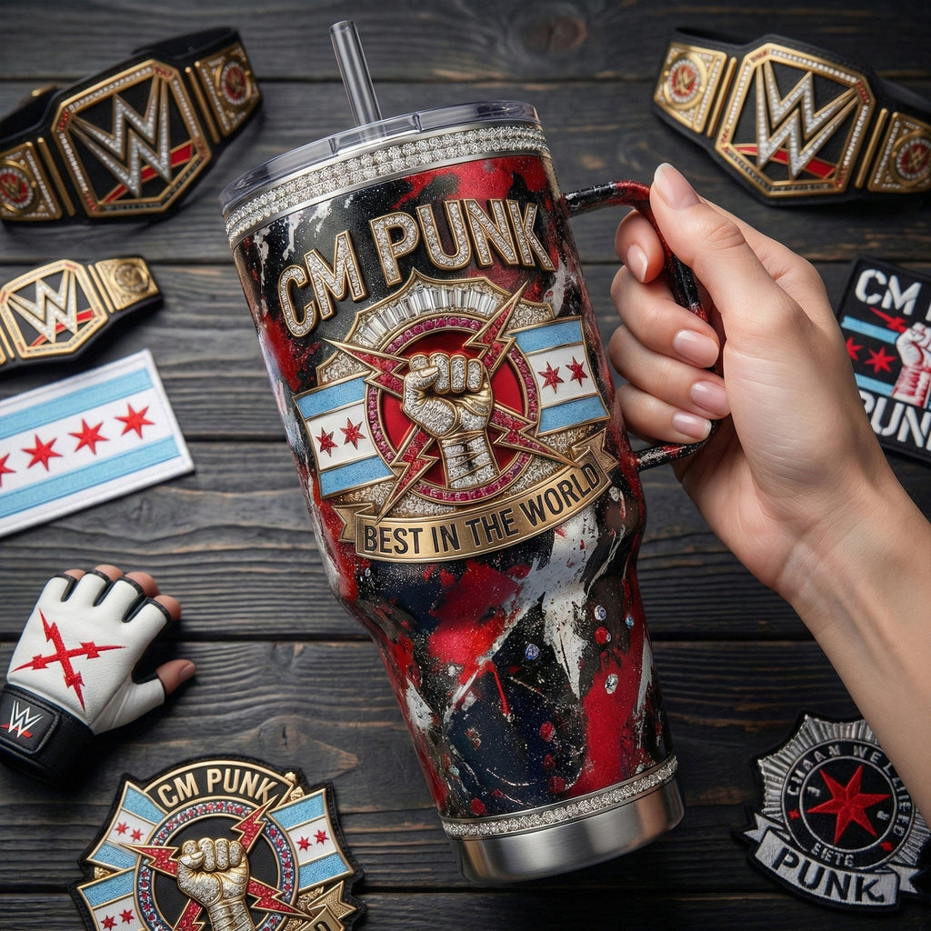 CMP 40oz Tumbler With Handle LNTH