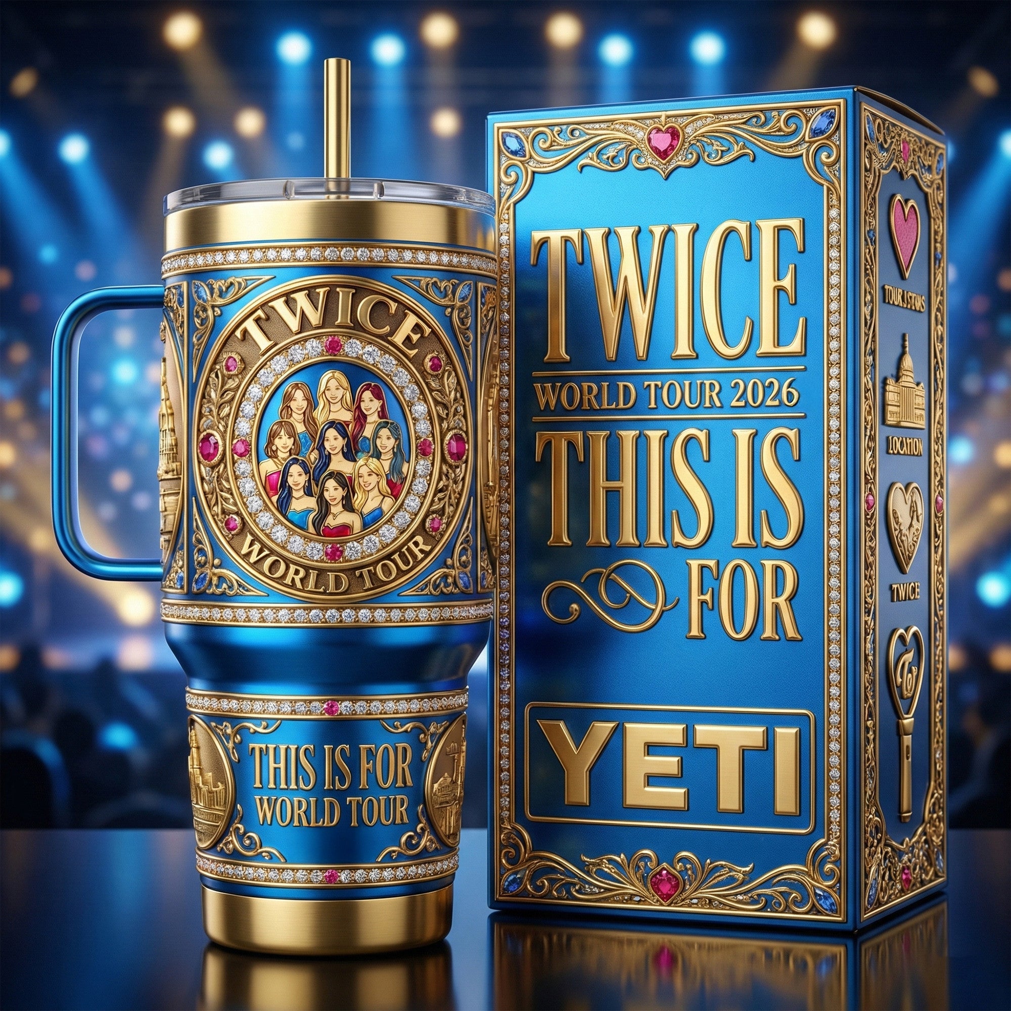 TWI 40oz Tumbler With Handle LNTH