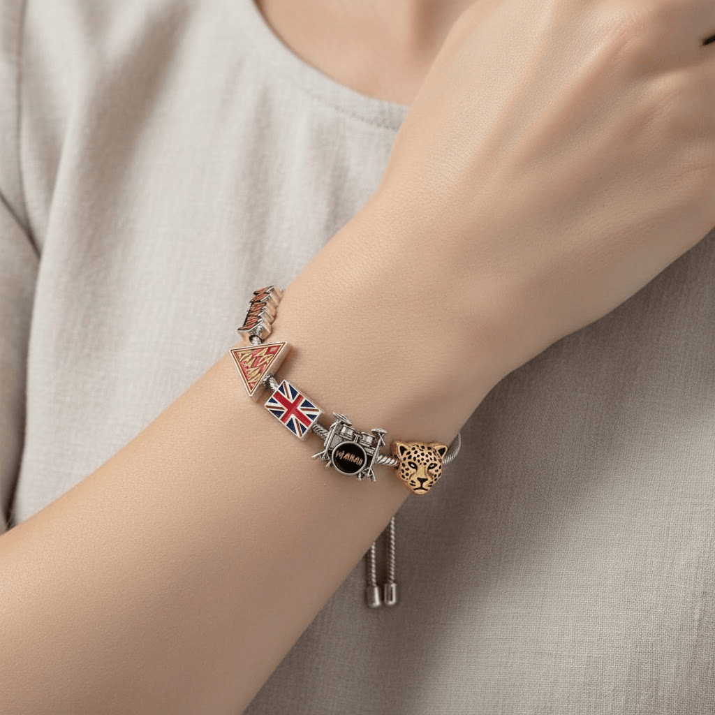 DLPR Adjustable Charm Bracelet PDL